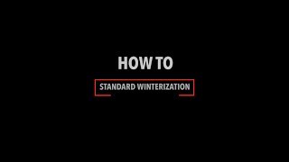 Grand Design HowTo Series  Standard Winterization [upl. by Nairad]