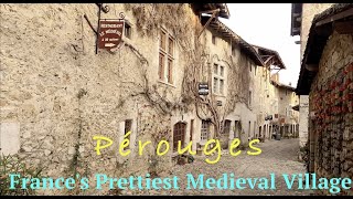 Pérouges Frances Prettiest Medieval Village [upl. by Foote]