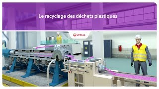 Le recyclage des déchets plastiques  Veolia [upl. by Aserret]