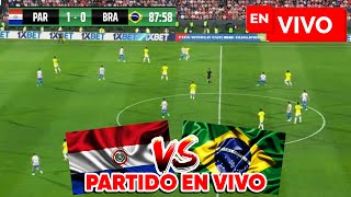 🔴 Paraguay vs Brasil EN VIVO  Eliminatorias Mundial 2026 [upl. by Bathilda]