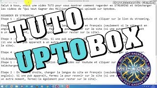 TUTO  Comment télécharger et regarder en STREAMING sur Uptobox [upl. by Kcirdorb]