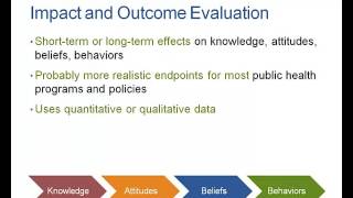 Chapter 10 Types of Program Evaluation [upl. by Yliak]