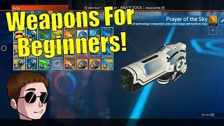 No Mans Sky Weapons Guide For Beginners Beyond [upl. by Osanna956]