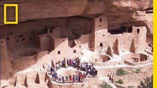 Mesa Verdes Cliffside Dwellings Show a Glimpse of History  National Geographic [upl. by Mungovan]