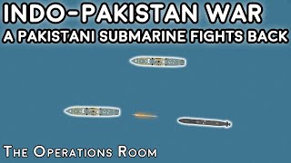 IndoPakistan War 71  A Pakistani Submarine Fights Back [upl. by Anolahs]