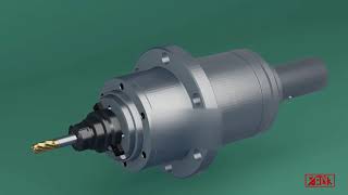 MACHINING CENTER BT50 SPINDLE ASSEMBLY [upl. by Irem]