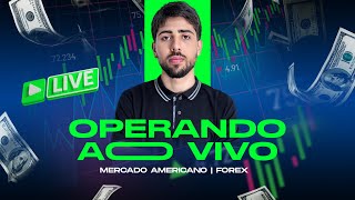 Operando ao vivo o MERCADO AMERICANOFOREX 25 [upl. by Francie]