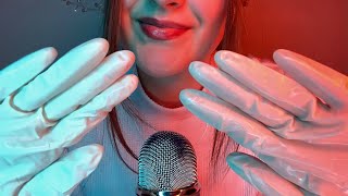 ASMR deutsch  Latex Handschuhe mit Öl verwöhnen deine Sinne Latex gloves oil sounds whispering [upl. by Emmerie]