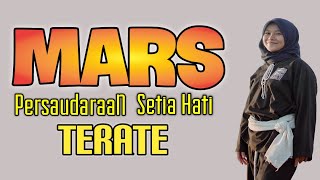 MARS PersaudaraaN Setia Hati Terate PSHT [upl. by Trenna]