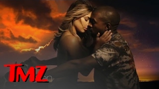 Kanye West  Bound 2 Kim Kardashian is Naked Sexin And On Tape AGAIN  TMZ [upl. by Eillor473]