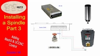 Installing a Spindle Part 3  CNCnutz Episode 146 [upl. by Nerehs]