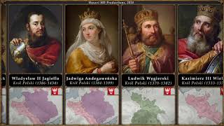 Timeline of the Rulers of Poland 9602020 [upl. by Ayotna]