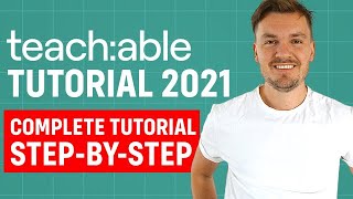 Complete Teachable Tutorial 2021  In Depth Teachable Training 2021 [upl. by Anyela]