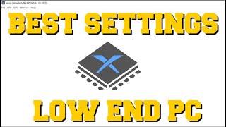 BEST SETTINGS FOR XENIA EMULATOR ON LOW END PC GUIDE [upl. by Gwenore]