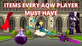 AQW Items Every Player Must Have [upl. by Janaye]