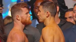 FULL Canelo Alvarez vs Gennady Golovkin WeighIn  ESPN [upl. by Urbano]