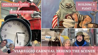 VIAREGGIO CARNIVAL 2024  BEHIND THE SCENES [upl. by Faria197]