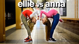 Dance Moms Elliana Walmsley vs Anna McNulty ABC ACRO CHALLENGE [upl. by Atnauq]