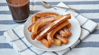 How to Make Churros  Easy Homemade Churros Recipe [upl. by Eineg]