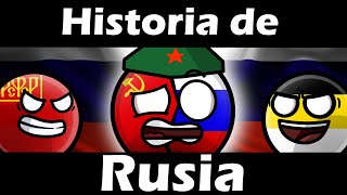 COUNTRYBALLS  Historia de Rusia [upl. by Reseta744]