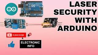 Laser security system using with arduino [upl. by Eikcim448]