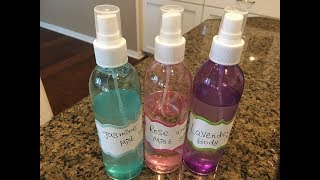 DIY 3 fragrance body mist sprays [upl. by Hild]