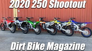 2020 250 Shootout  Dirt Bike Magazine [upl. by Tali]