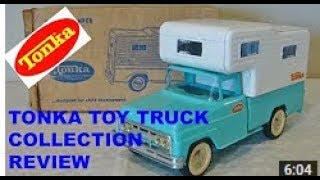 Vintage Tonka Truck Collection Review [upl. by Emya609]