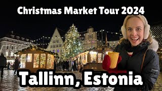 Americans visit Tallinn Estonia Christmas Market [upl. by Tabbie]