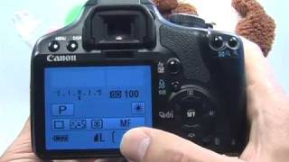 Canon XSi450D Manual Focus [upl. by Namajneb830]