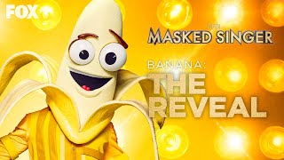 The Banana Is Revealed As Bret Michaels  Season 3 Ep 13  THE MASKED SINGER [upl. by Auqinal511]