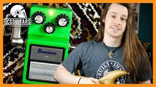 How To Use Overdrive Ibanez Tube Screamer [upl. by Brad]