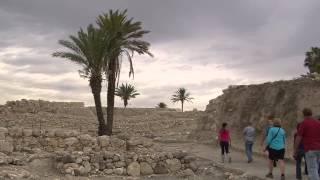 Tel Megiddo  Israel Tour [upl. by Nolasba]