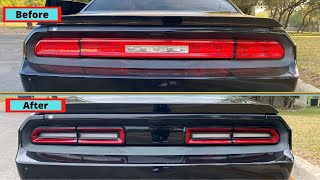 INSTALLING CUSTOM TAILLIGHTS Full Explanation 0914 Challenger [upl. by Hirsh]