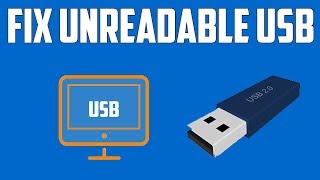 How To Format CorruptedUnreadable USB Pendrive Fix [upl. by Kant255]