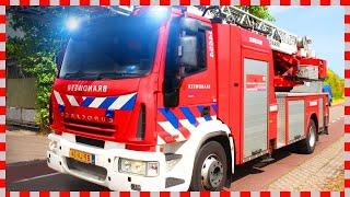 Brandweer filmpjes 🚒 Brandweerautos en brandweer kinderfilmpjes 🔥 [upl. by Ssitruc869]