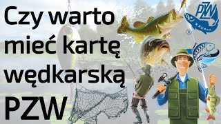 Czy warto mieć quotkartę wędkarskąquot PZW  pozwolenie na połów ryb [upl. by Nedda]