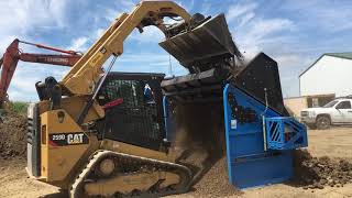 DeSite SLG 78VFG Portable Topsoil Rock Screeners [upl. by Flavius]