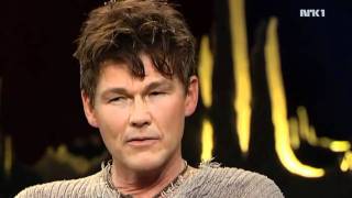 Morten Harket At Skavlan  NRK1 1042011 Subtitle [upl. by Pitts]