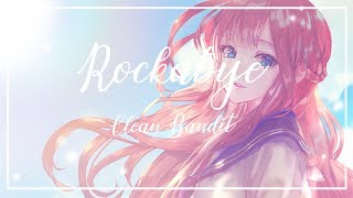 Nightcore  Rockabye Lyrics [upl. by Ahsinahs858]