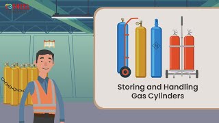 Storing and Handling Gas Cylinders English [upl. by Ahsoj]