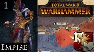 Total War Warhammer Empire Campaign Part 1 [upl. by Grazia]