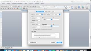 Como cambiar el interlineado en word l Mac [upl. by Rubel]