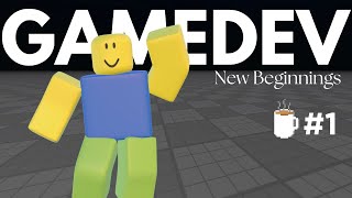 Indie Devlog 1 Starting My FIRST Game [upl. by Nosydam]