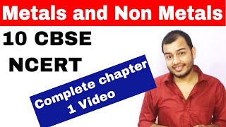 METALS and NON METALS 10 CBSE CHEMISTRY CHAPTER 3 Compilation Of All of My Videos  CBSE Class 10 [upl. by Flower]