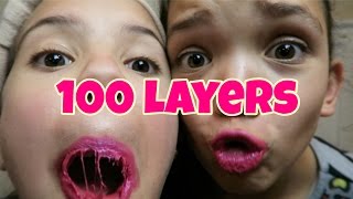 100 LAYERS OF LIQUID LIPSTICK  LIPSENSE [upl. by Deanna264]