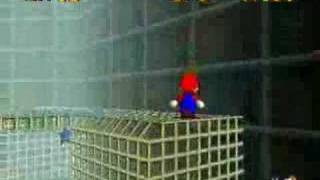 Super Mario 64 Walkthrough Timed Jumps on Moving Bars [upl. by Winni]