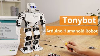 Hiwonder Latest Tonybot Humaoid Robot Based Arduino [upl. by Randal505]