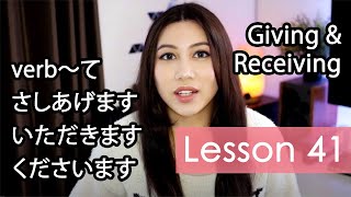 Learn Japanese  Minna No Nihongo Lesson 41 Grammar [upl. by Nikaniki]