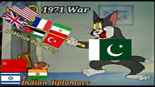 India🇮🇳 vs Pakistan🇵🇰 1971 war  Tom amp Jerry [upl. by Rimola]